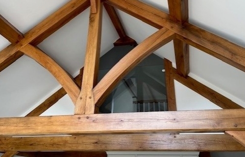 Beautiful craftsmanship - New Build Oak Frame